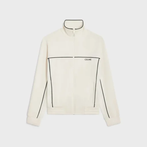 tracksuit jacket in double face jersey