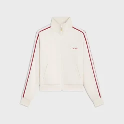 tracksuit jacket in double face jersey