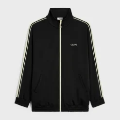 tracksuit jacket in double face jersey