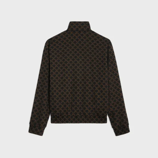 tracksuit jacket in double face jersey