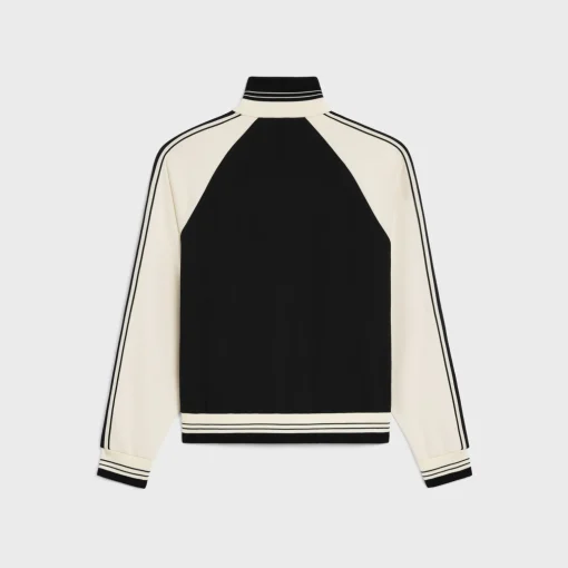 tracksuit jacket in double face jersey