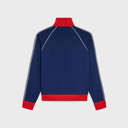 tracksuit jacket in double face jersey