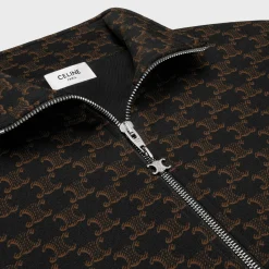 tracksuit jacket in double face jersey