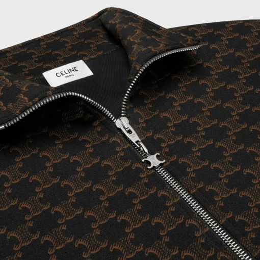 tracksuit jacket in double face jersey