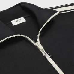 TRACKSUIT JACKET IN DOUBLE FACE JERSEY