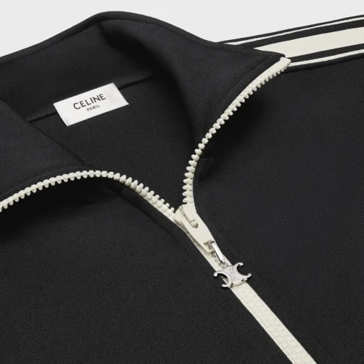 TRACKSUIT JACKET IN DOUBLE FACE JERSEY