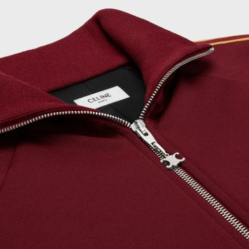 tracksuit jacket in double face jersey