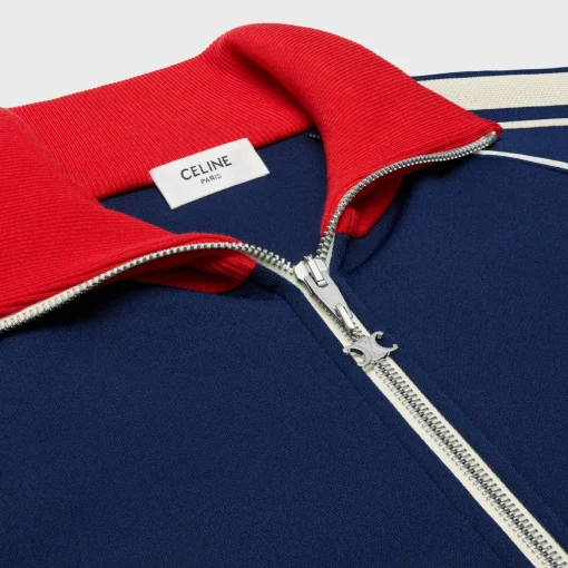 tracksuit jacket in double face jersey