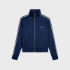 tracksuit jacket in vintage double jersey