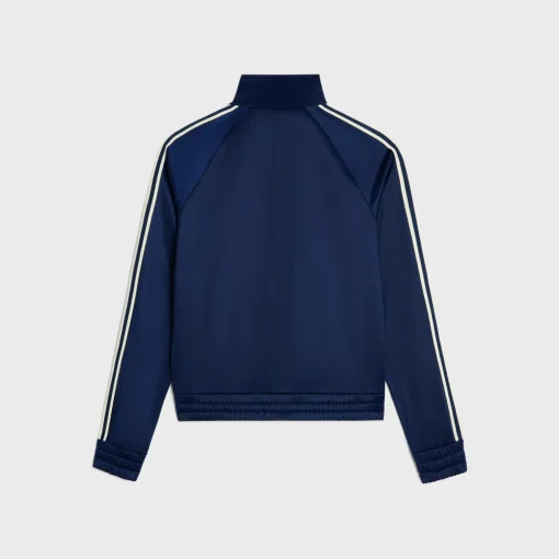 tracksuit jacket in vintage double jersey