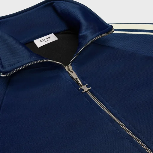 tracksuit jacket in vintage double jersey