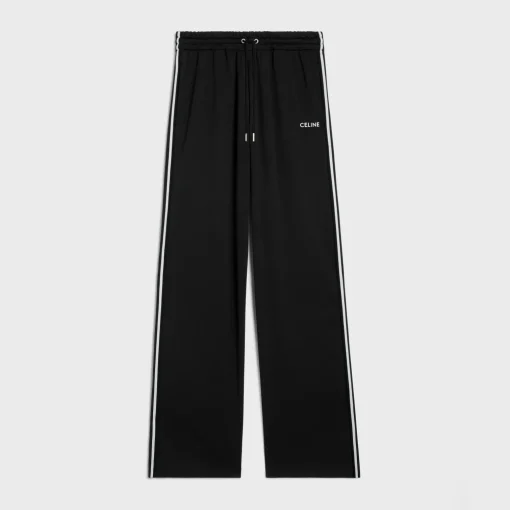 tracksuit pants in double face jersey