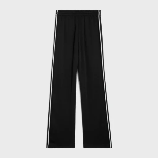 tracksuit pants in double face jersey
