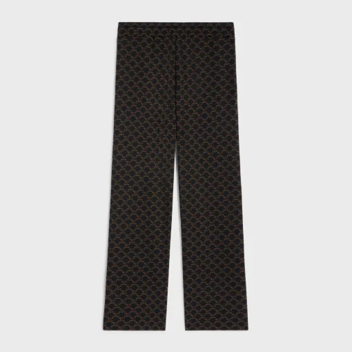 tracksuit pants in double face jersey