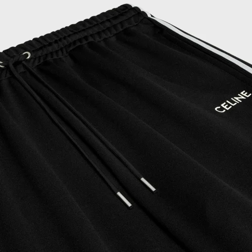 tracksuit pants in double face jersey