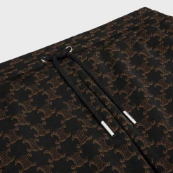 tracksuit pants in double face jersey
