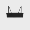Triomphe bandeau top in matte jersey