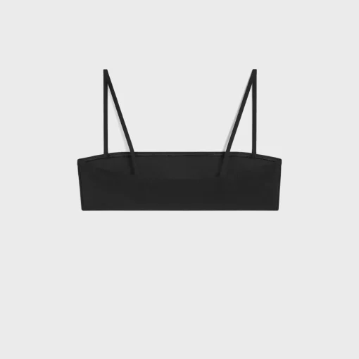 Triomphe bandeau top in matte jersey