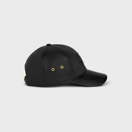 triomphe baseball cap in lambskin
