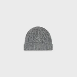 triomphe beanie in cashmere, wool and silk