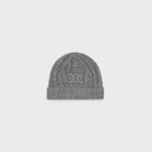 triomphe beanie in cashmere, wool and silk