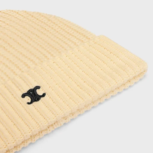 triomphe beanie in cotton