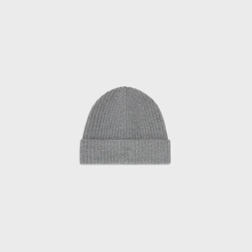 triomphe beanie in scottish cashmere