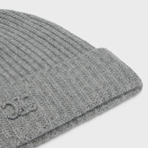 triomphe beanie in scottish cashmere