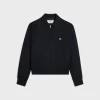triomphe blouson jacket in rayon twill