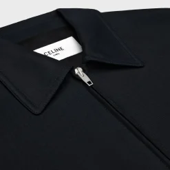 triomphe blouson jacket in rayon twill