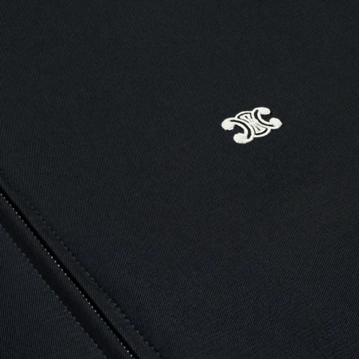 triomphe blouson jacket in rayon twill