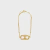 Triomphe Bracelet in Brass with Gold Finish