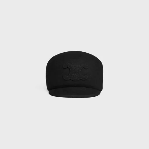 Triomphe cap in wool felt
