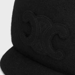 Triomphe cap in wool felt