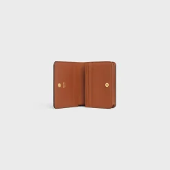 TRIOMPHE COMPACT WALLET in Triomphe Canvas