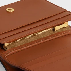 TRIOMPHE COMPACT WALLET in Triomphe Canvas