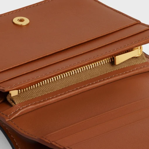 TRIOMPHE COMPACT WALLET in Triomphe Canvas