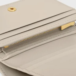TRIOMPHE COMPACT WALLET in Shiny calfskin