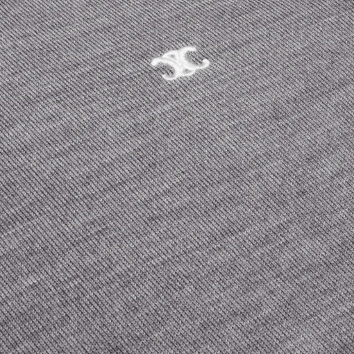 triomphe crew neck sweater in wool