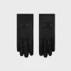 triomphe gloves in plongé lambskin