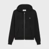 triomphe hooded sweater in wool and cashmere