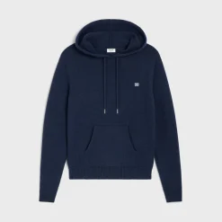 triomphe hooded sweater in cashmere wool