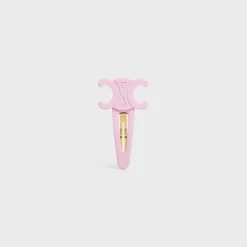 Triomphe Large Snap Hair Clip in Acetate and Steel