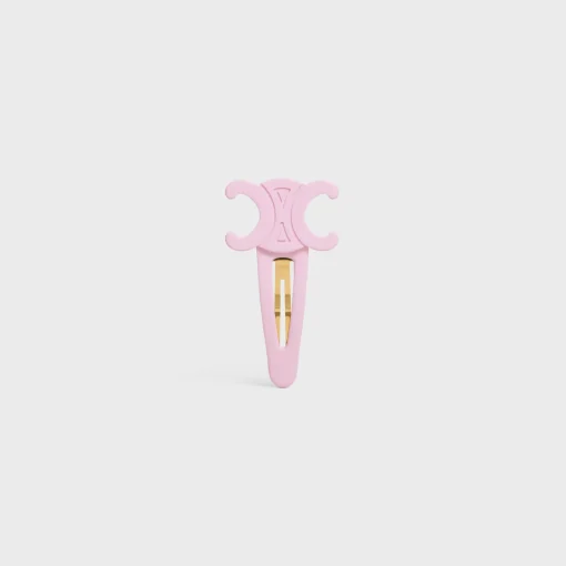 Triomphe Large Snap Hair Clip in Acetate and Steel