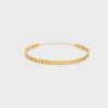 Triomphe Link Choker in Brass with Gold Finish