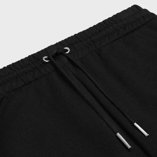 triomphe loose track pants in cotton and cashmere