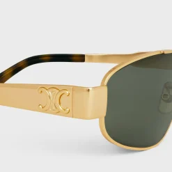 Triomphe Metal 03 Sunglasses in Metal
