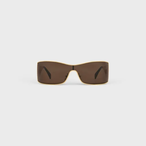 Triomphe Metal Racer Sunglasses in Metal