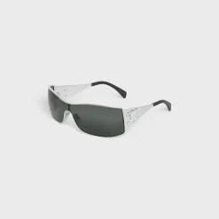 Triomphe Metal Racer Sunglasses in Metal
