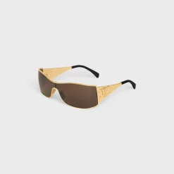 Triomphe Metal Racer Sunglasses in Metal